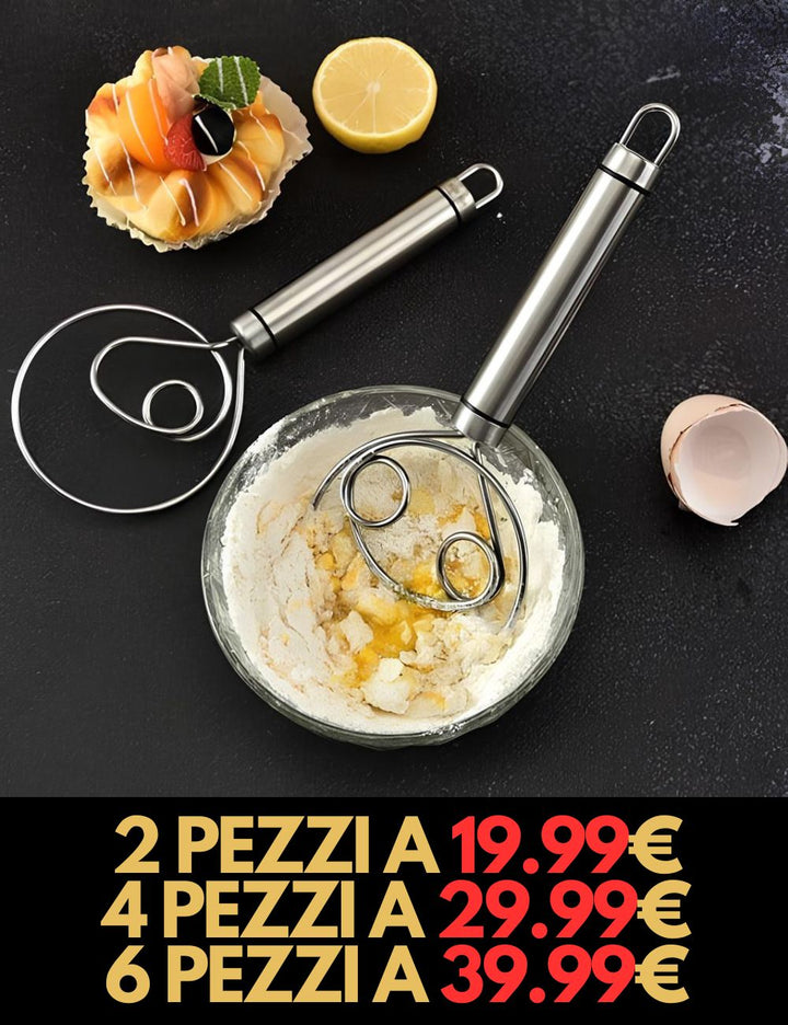 ImpastatuttoINOX - La Frusta Perfetta per Ogni Impasto