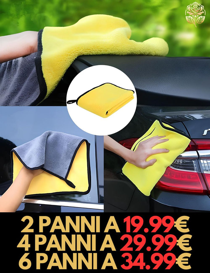 PannoAutoPRO – Asciuga e Lucida in un Solo Passaggio