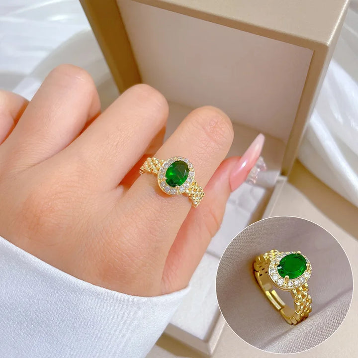 Anello Smeraldo | CONFEZIONE REGALO INCLUSA!